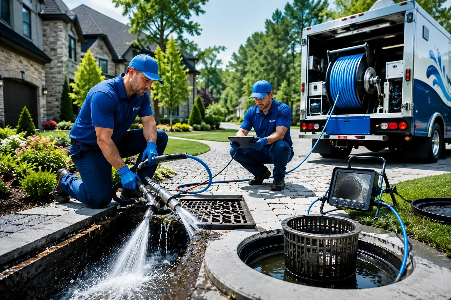Local outdoor drain cleaning professionals in Norwalk, CT